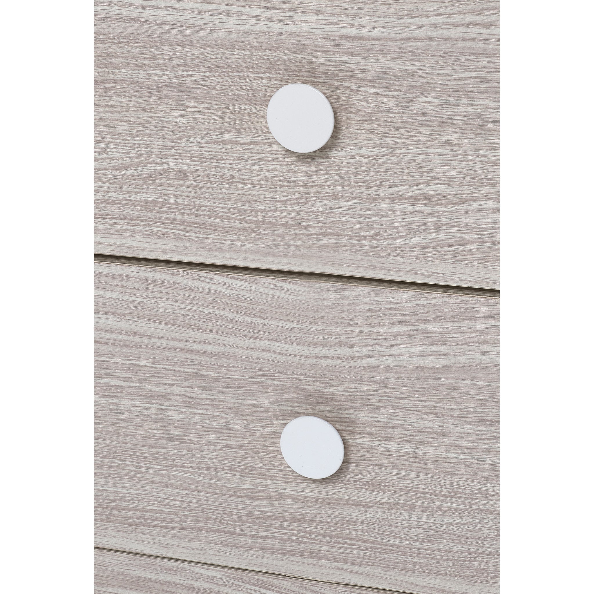 House Style Midsleeper Bed with Storage in Wood and White